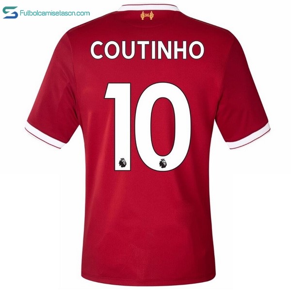 Camiseta Liverpool 1ª Coutinho 2017/18